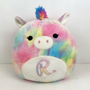 Original Squishmallows Paisley the Pegasus Mythic Tie Dye  12” Plush Initial R